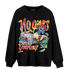 Mid GS Six Championships 1s Sweatshirt Match No Ones Care - NastyJamz