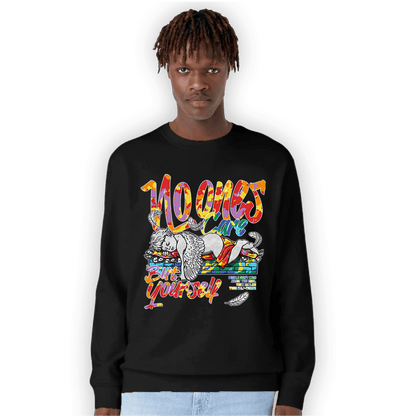 Mid GS Six Championships 1s Sweatshirt Match No Ones Care - NastyJamz