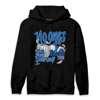 Royal Reimagined 1s Hoodie Match No Ones Care - NastyJamz