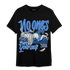 University Blue Toe 1s T Shirt Match No Ones Care - NastyJamz