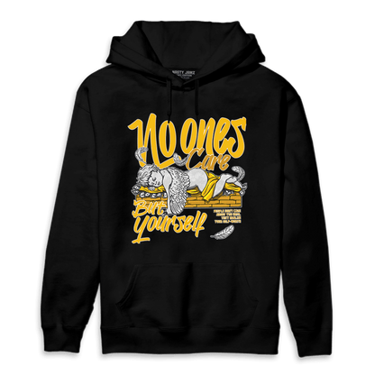 Yellow Ochre 1s Hoodie Match No Ones Care - NastyJamz