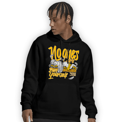 Yellow Ochre 1s Hoodie Match No Ones Care - NastyJamz