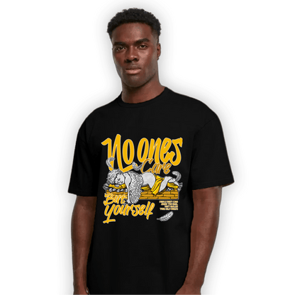 Yellow Ochre 1s T Shirt Match No Ones Care - NastyJamz