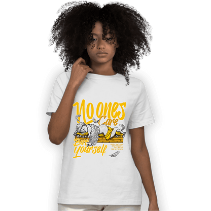 Yellow Ochre 1s T Shirt Match No Ones Care - NastyJamz