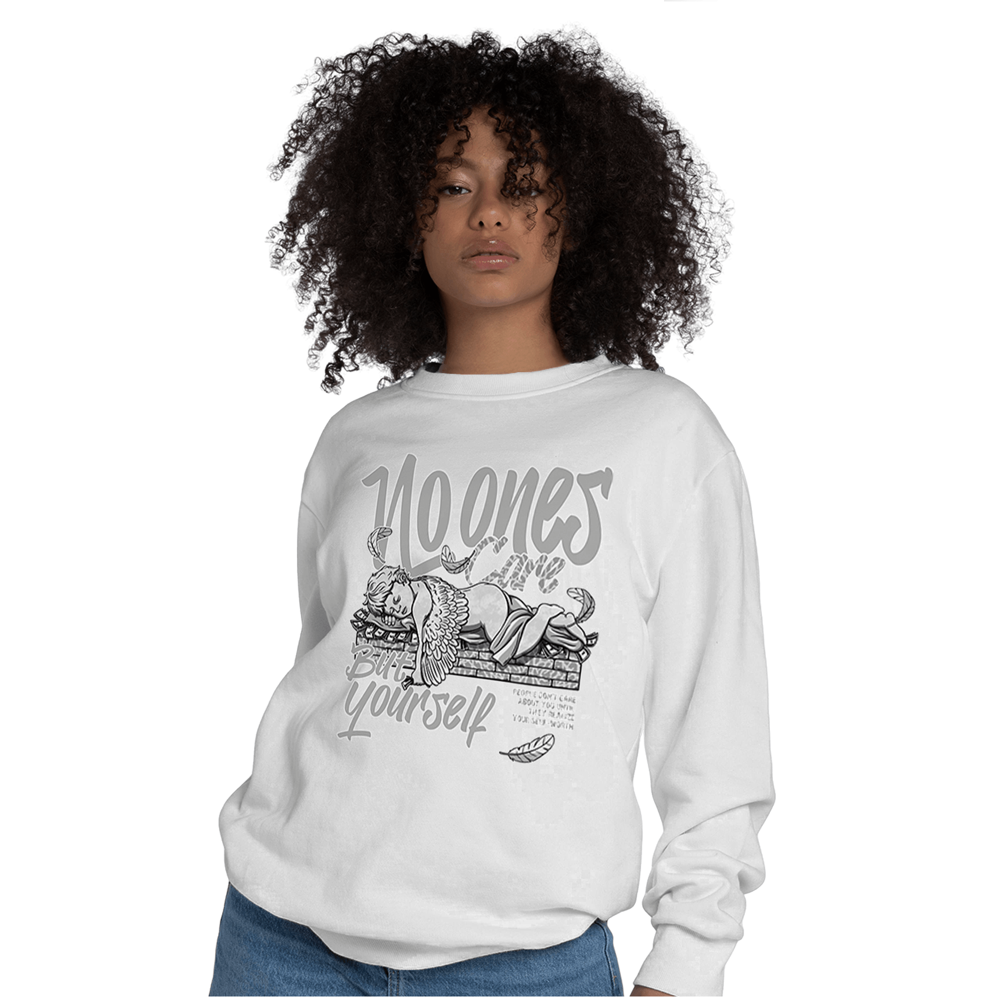 Craft Ivory 3s Sweatshirt Match No Ones Care - NastyJamz