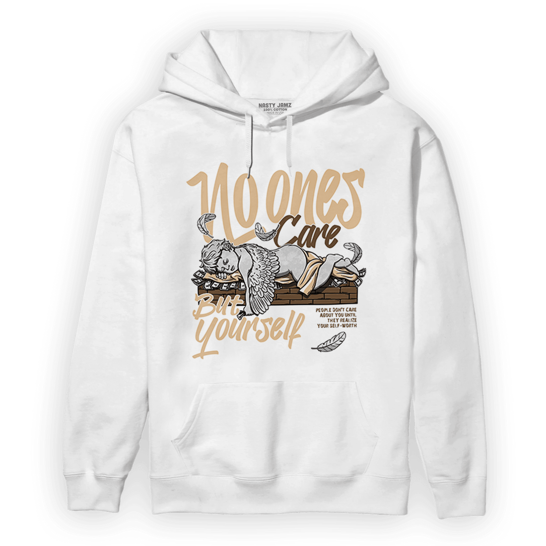 Palomino 3s Hoodie Match No Ones Care - NastyJamz