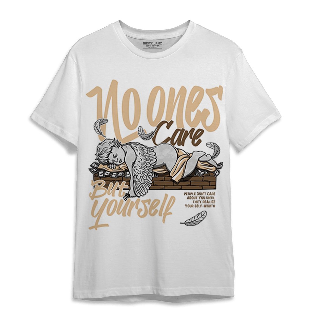 Palomino 3s T Shirt Match No Ones Care - NastyJamz