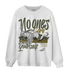 SE Craft Medium Olive 4s Sweatshirt Match No Ones Care - NastyJamz
