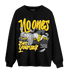 Thunder 4s Sweatshirt Match No Ones Care - NastyJamz