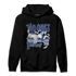 Midnight Navy 5s Hoodie Match No Ones Care - NastyJamz