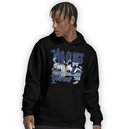 Midnight Navy 5s Hoodie Match No Ones Care - NastyJamz