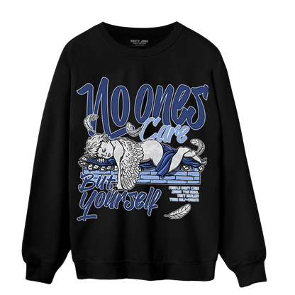 Midnight Navy 5s Sweatshirt Match No Ones Care - NastyJamz