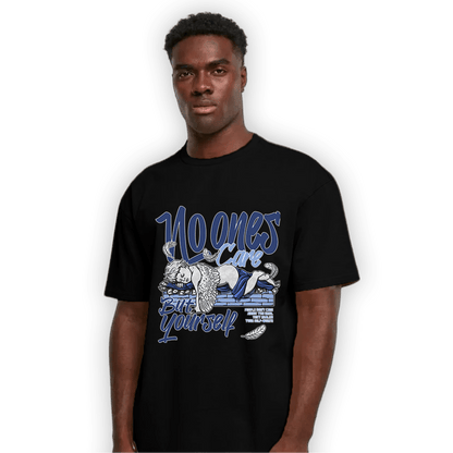 Midnight Navy 5s T Shirt Match No Ones Care - NastyJamz
