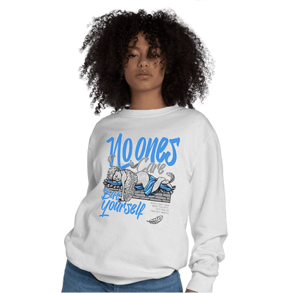 University Blue 5s Sweatshirt Match No Ones Care - NastyJamz