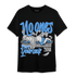 University Blue 5s T Shirt Match No Ones Care - NastyJamz