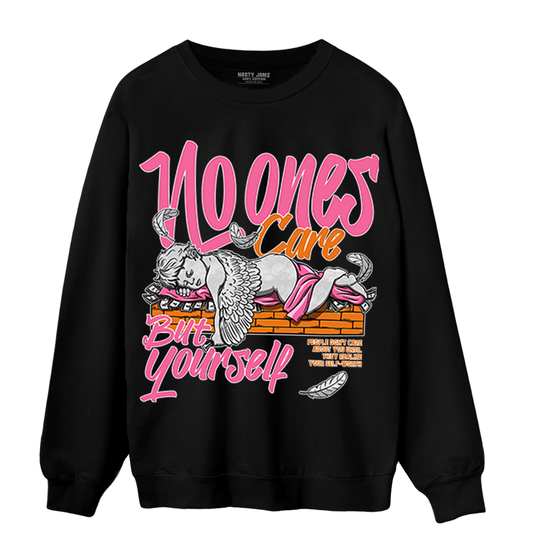 SB Dunk Blossom Sweatshirt Match No Ones Care - NastyJamz