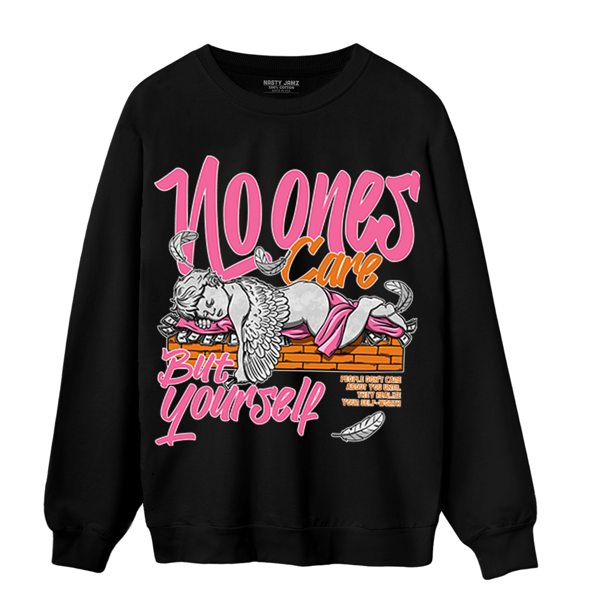 SB Dunk Blossom Sweatshirt Match No Ones Care - NastyJamz