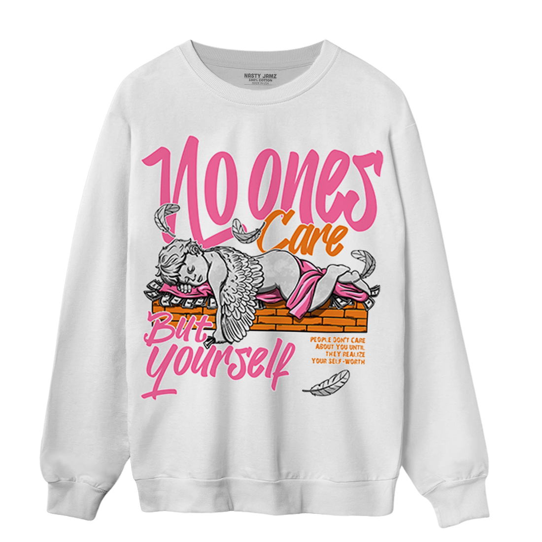 SB Dunk Blossom Sweatshirt Match No Ones Care - NastyJamz