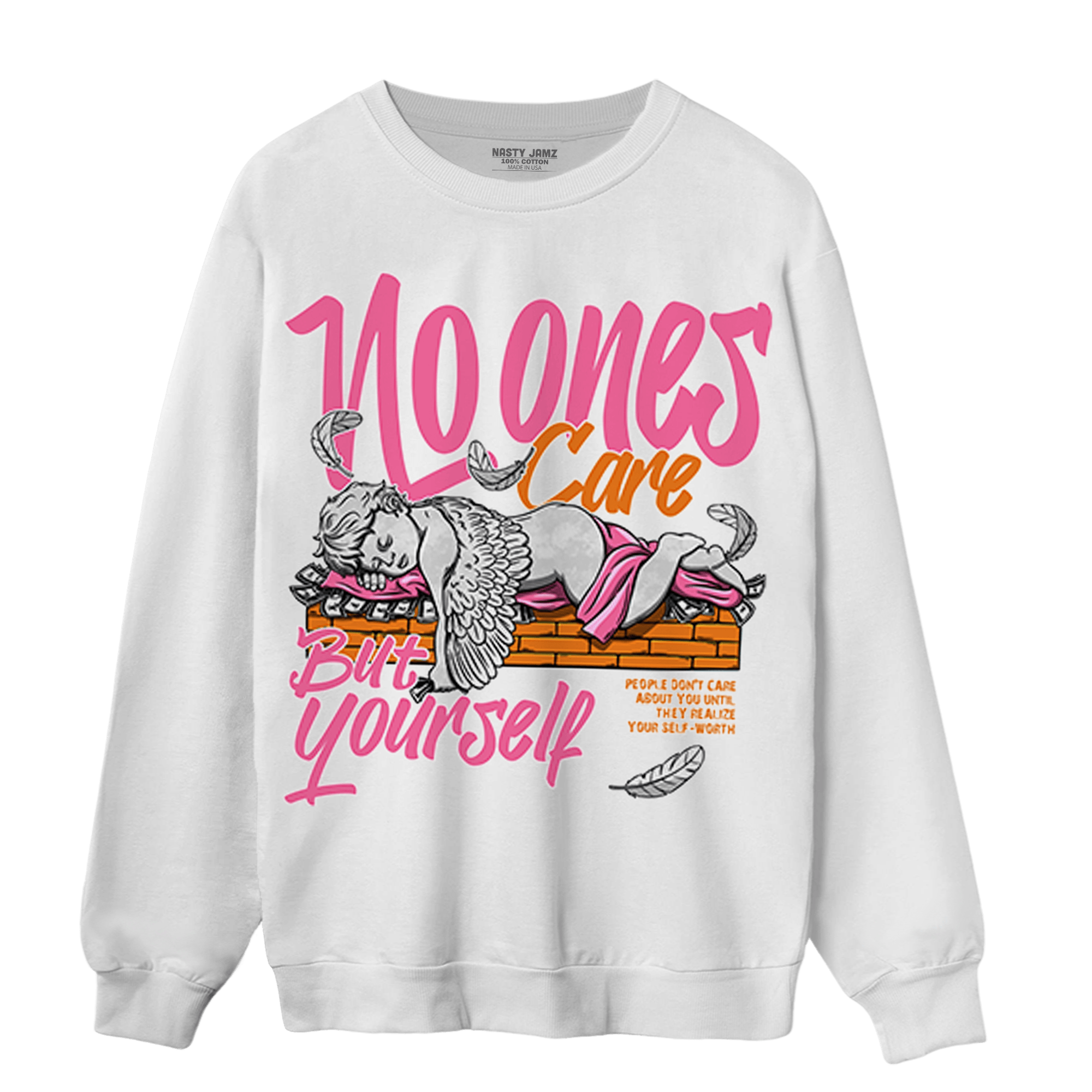 SB Dunk Blossom Sweatshirt Match No Ones Care - NastyJamz