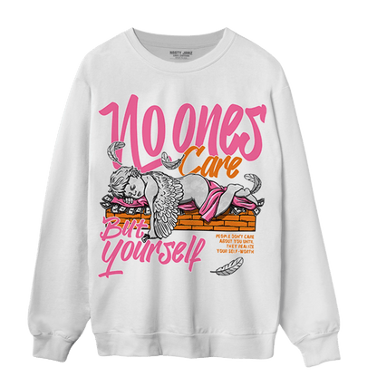 SB Dunk Blossom Sweatshirt Match No Ones Care - NastyJamz