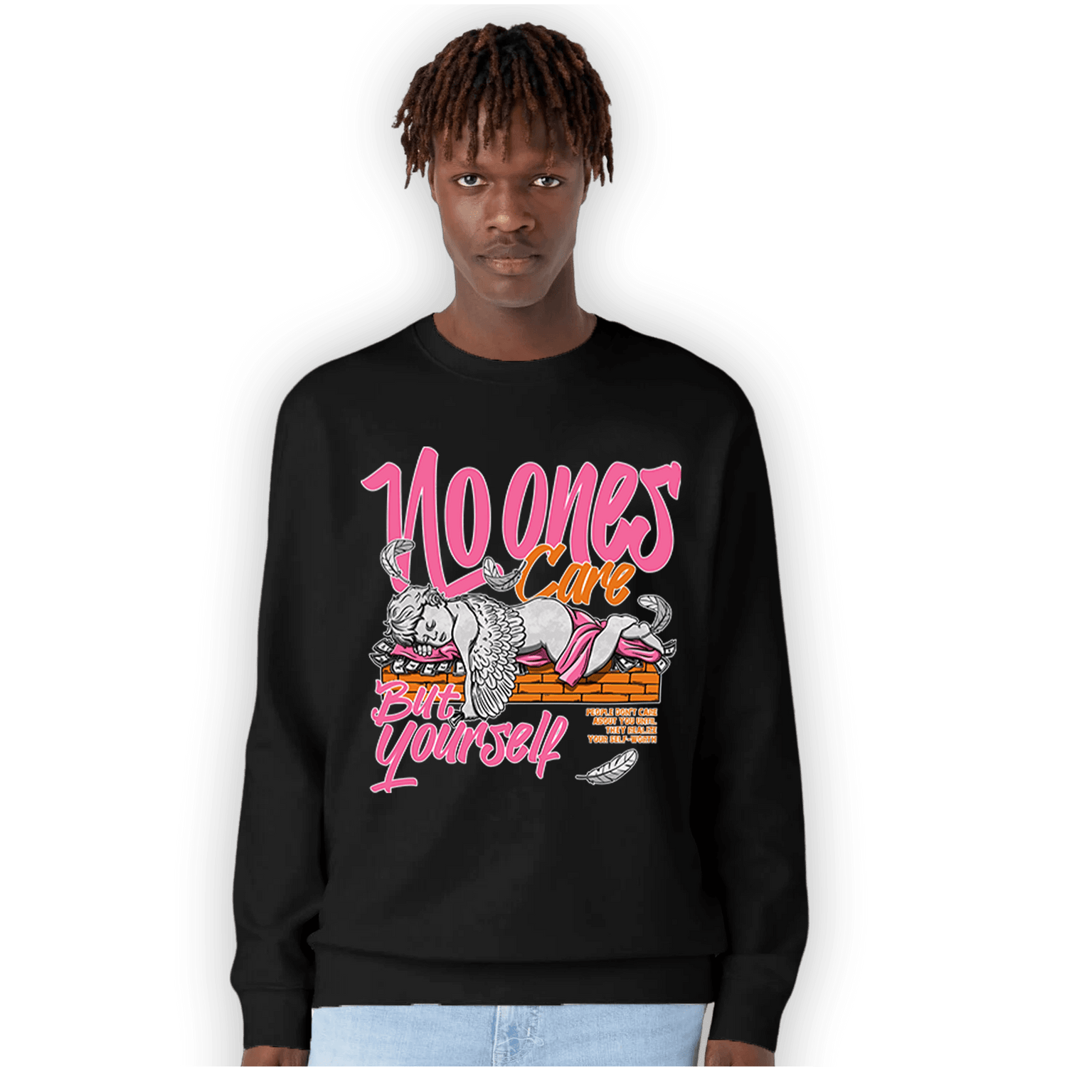 SB Dunk Blossom Sweatshirt Match No Ones Care - NastyJamz