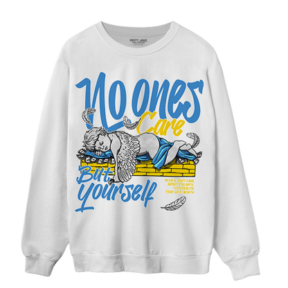 SB Dunk Bubbles Sweatshirt Match No Ones Care - NastyJamz