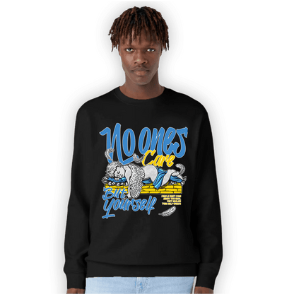 SB Dunk Bubbles Sweatshirt Match No Ones Care - NastyJamz