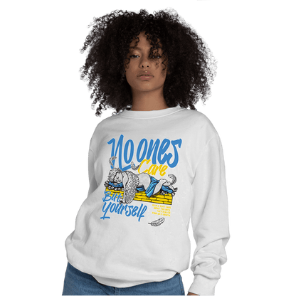 SB Dunk Bubbles Sweatshirt Match No Ones Care - NastyJamz
