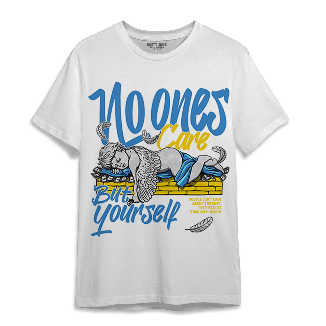 SB Dunk Bubbles T Shirt Match No Ones Care - NastyJamz