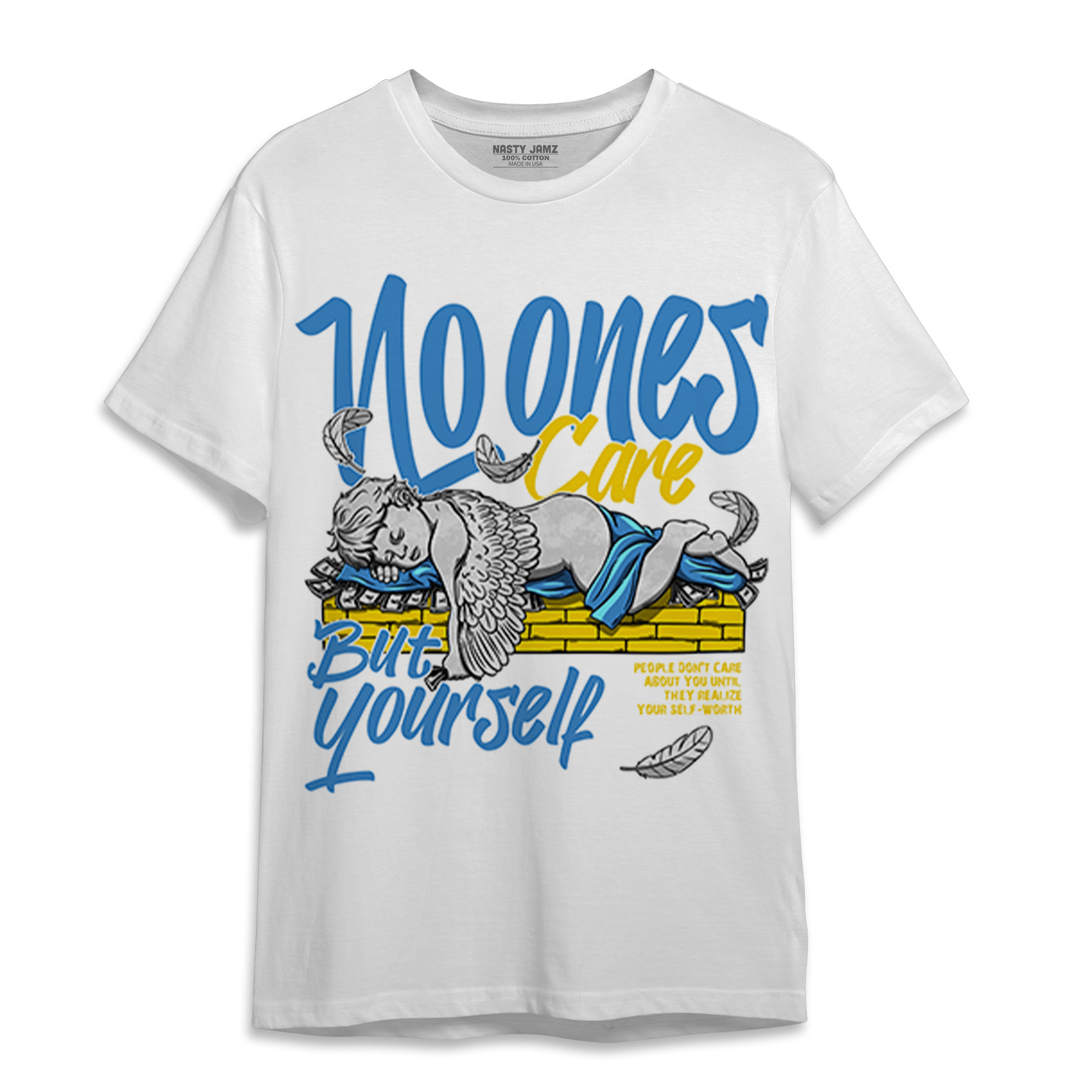 SB Dunk Bubbles T Shirt Match No Ones Care - NastyJamz
