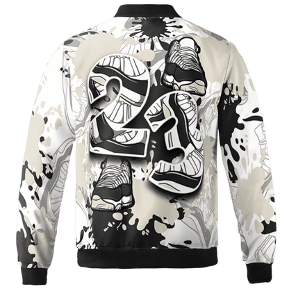 Gratitude 11s Jacket Match Number 23 Paint Too Many Sneakers - NastyJamz