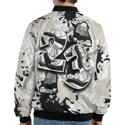 Gratitude 11s Jacket Match Number 23 Paint Too Many Sneakers - NastyJamz