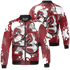 Cherry 12s Jacket Match Number 23 Paint Too Many Sneakers - NastyJamz