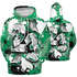 Lucky Green 5s Hoodie Match Number 23 Paint Too Many Sneakers - NastyJamz