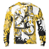 Yellow Ochre 6s Sweatshirt Match Number 23 Paint Too Many Sneakers - NastyJamz