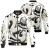 Gratitude 11s Jacket Match Number 23 Paint White Monochrome Ball 3D All-Over Print - NastyJamz