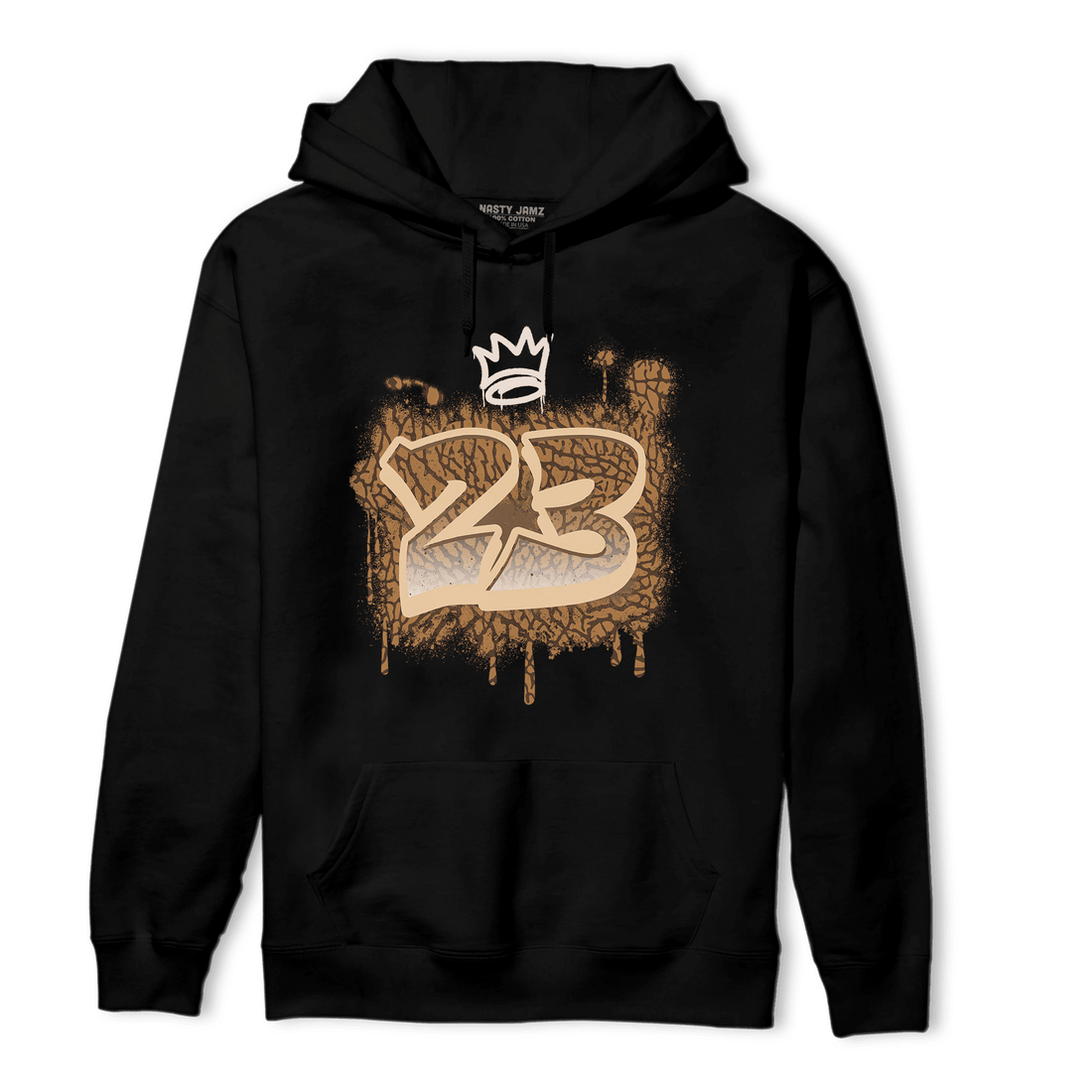 Palomino 3s Hoodie Match Number 23 graffiti - NastyJamz