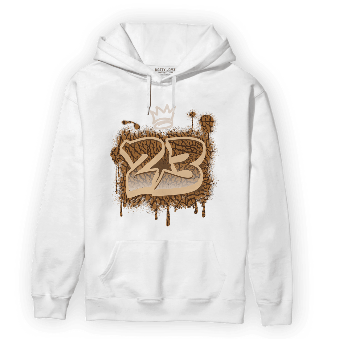 Palomino 3s Hoodie Match Number 23 graffiti - NastyJamz
