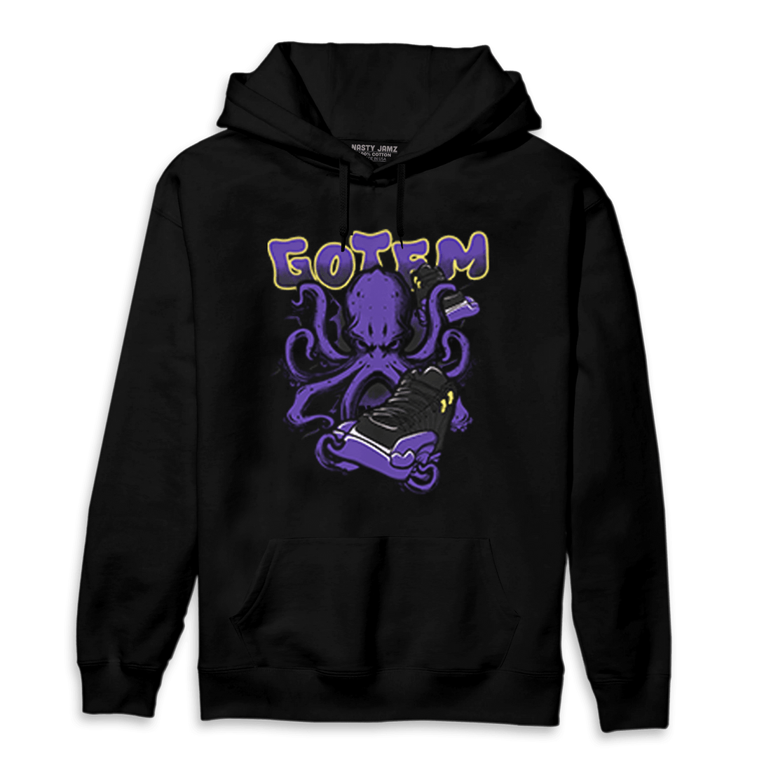 Field Purple 12s Hoodie Match Octopus Got Em - NastyJamz