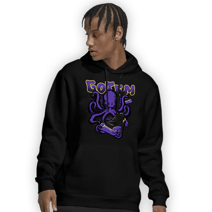 Field Purple 12s Hoodie Match Octopus Got Em - NastyJamz