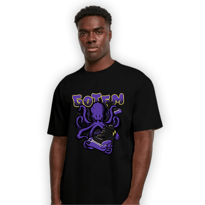 Field Purple 12s T Shirt Match Octopus Got Em - NastyJamz