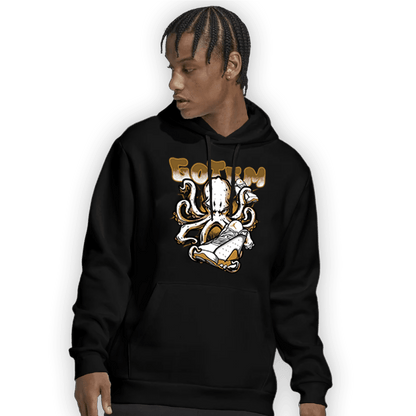 Wheat 13s Hoodie Match Octopus Got Em - NastyJamz