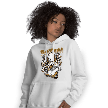 Wheat 13s Hoodie Match Octopus Got Em - NastyJamz