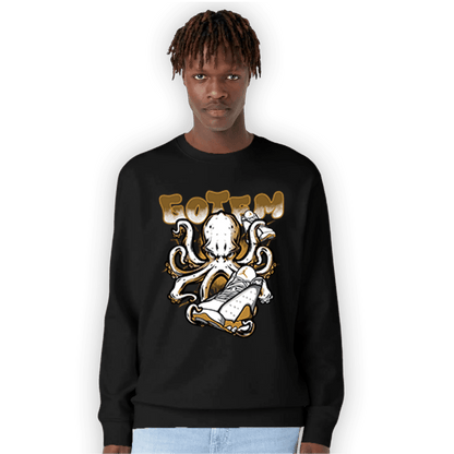 Wheat 13s Sweatshirt Match Octopus Got Em - NastyJamz