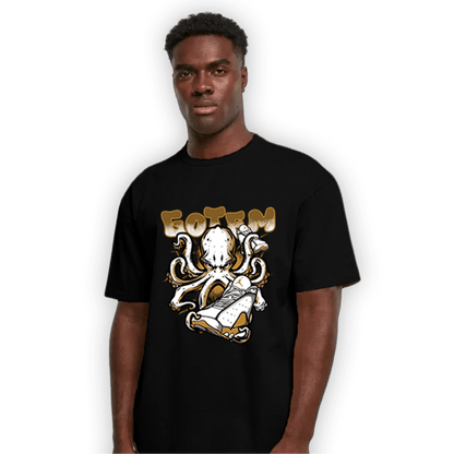 Wheat 13s T Shirt Match Octopus Got Em - NastyJamz