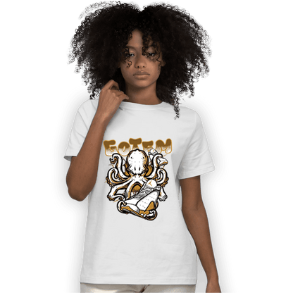 Wheat 13s T Shirt Match Octopus Got Em - NastyJamz