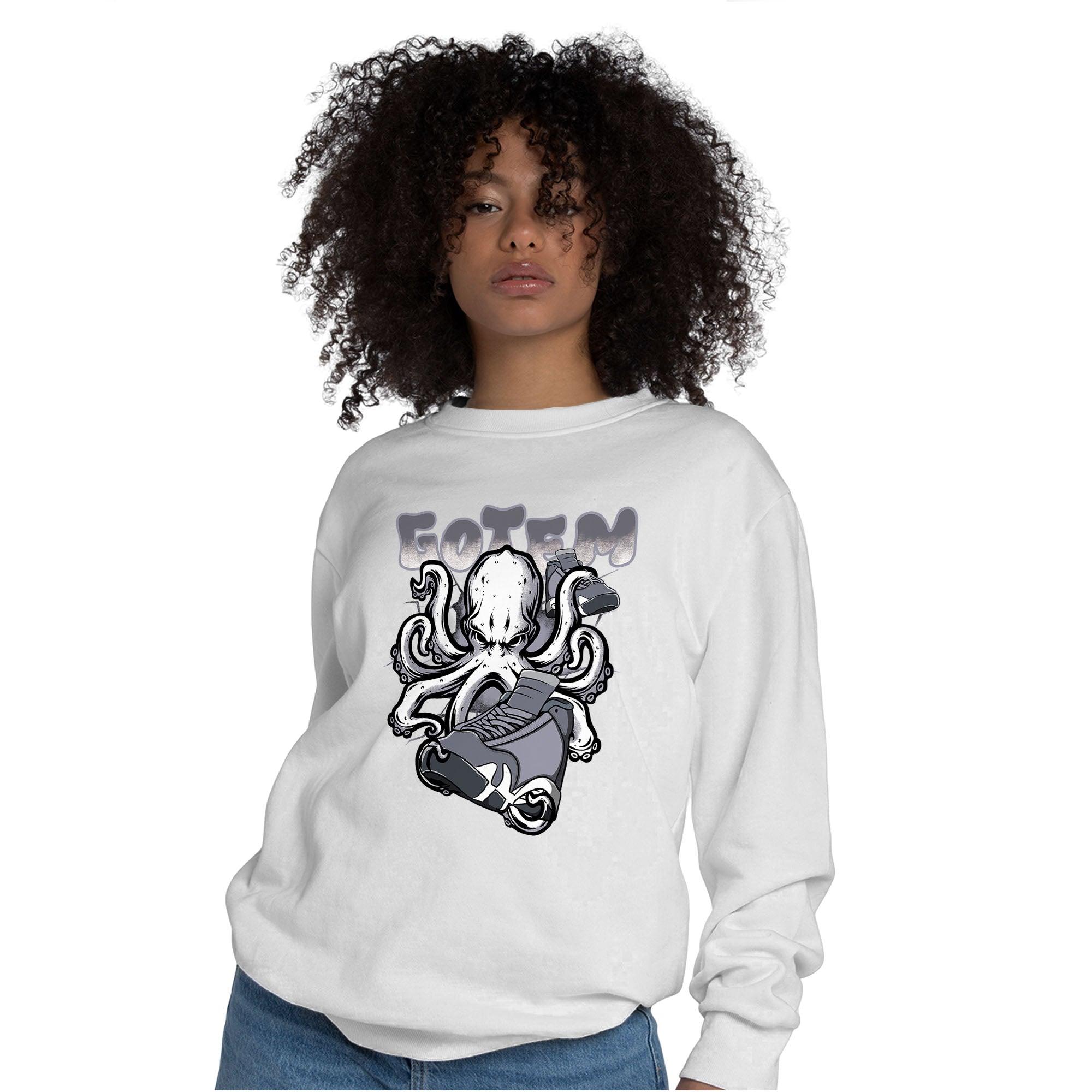 Stealth 14s Sweatshirt Match Octopus Got Em - NastyJamz