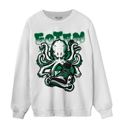 Celtic Lucky Green 1s Sweatshirt Match Octopus Got Em - NastyJamz