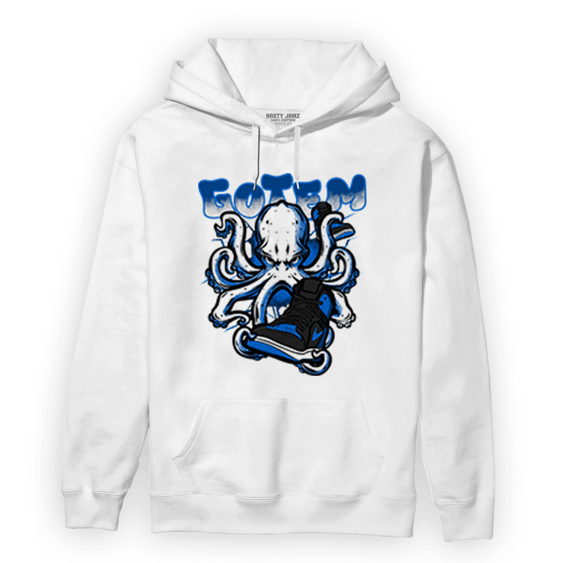 Royal Reimagined 1s Hoodie Match Octopus Got Em - NastyJamz