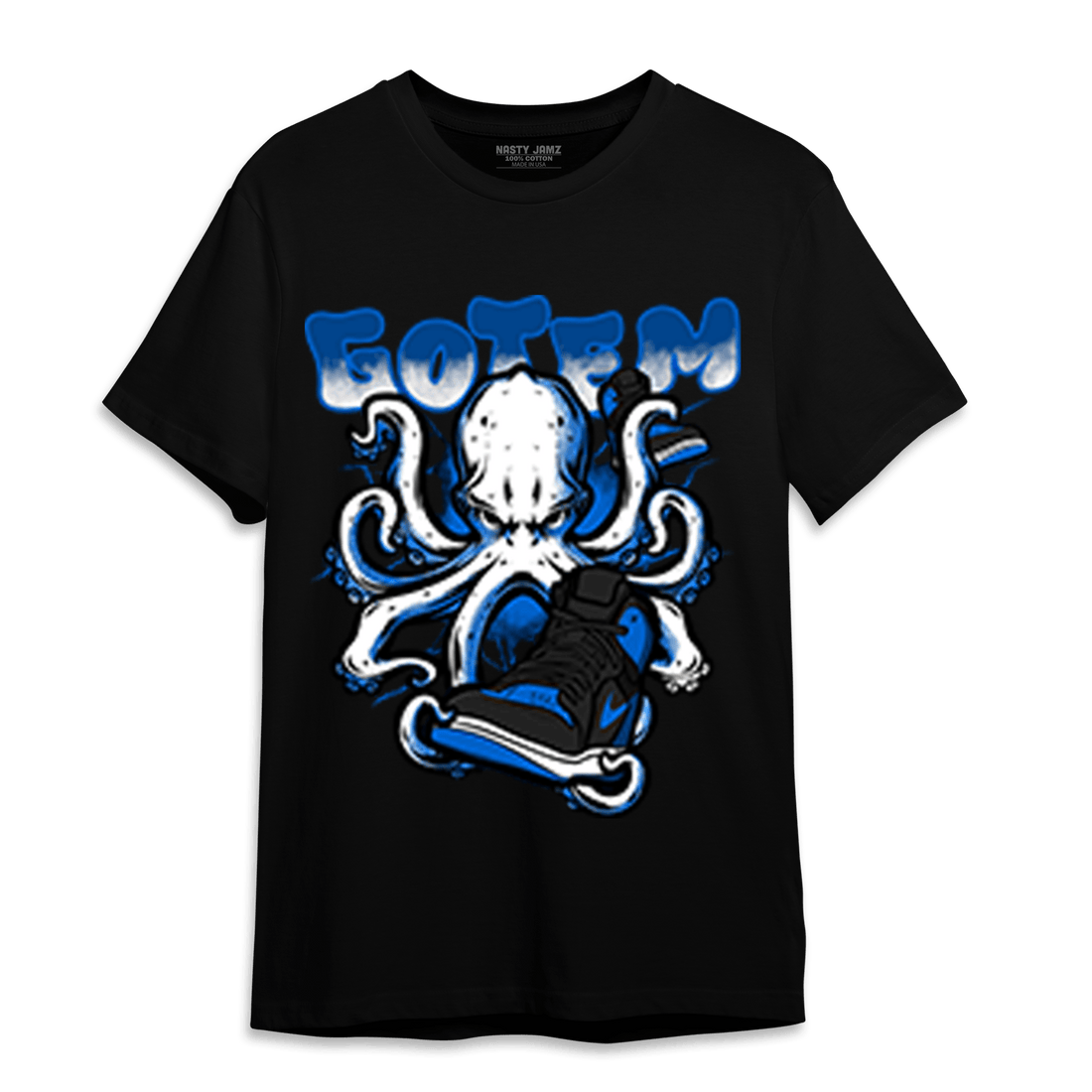 Royal Reimagined 1s T Shirt Match Octopus Got Em - NastyJamz